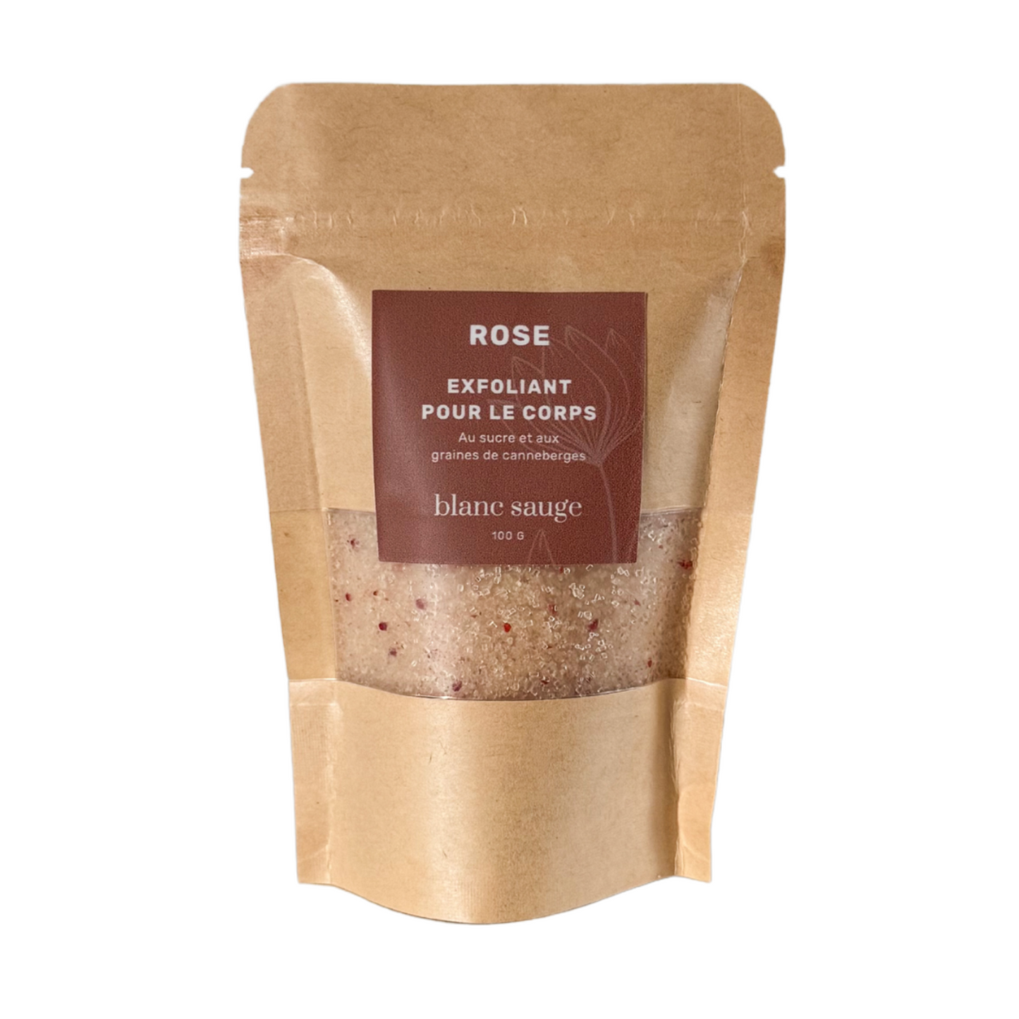 Exfoliant pour le corps Rose | blanc sauge