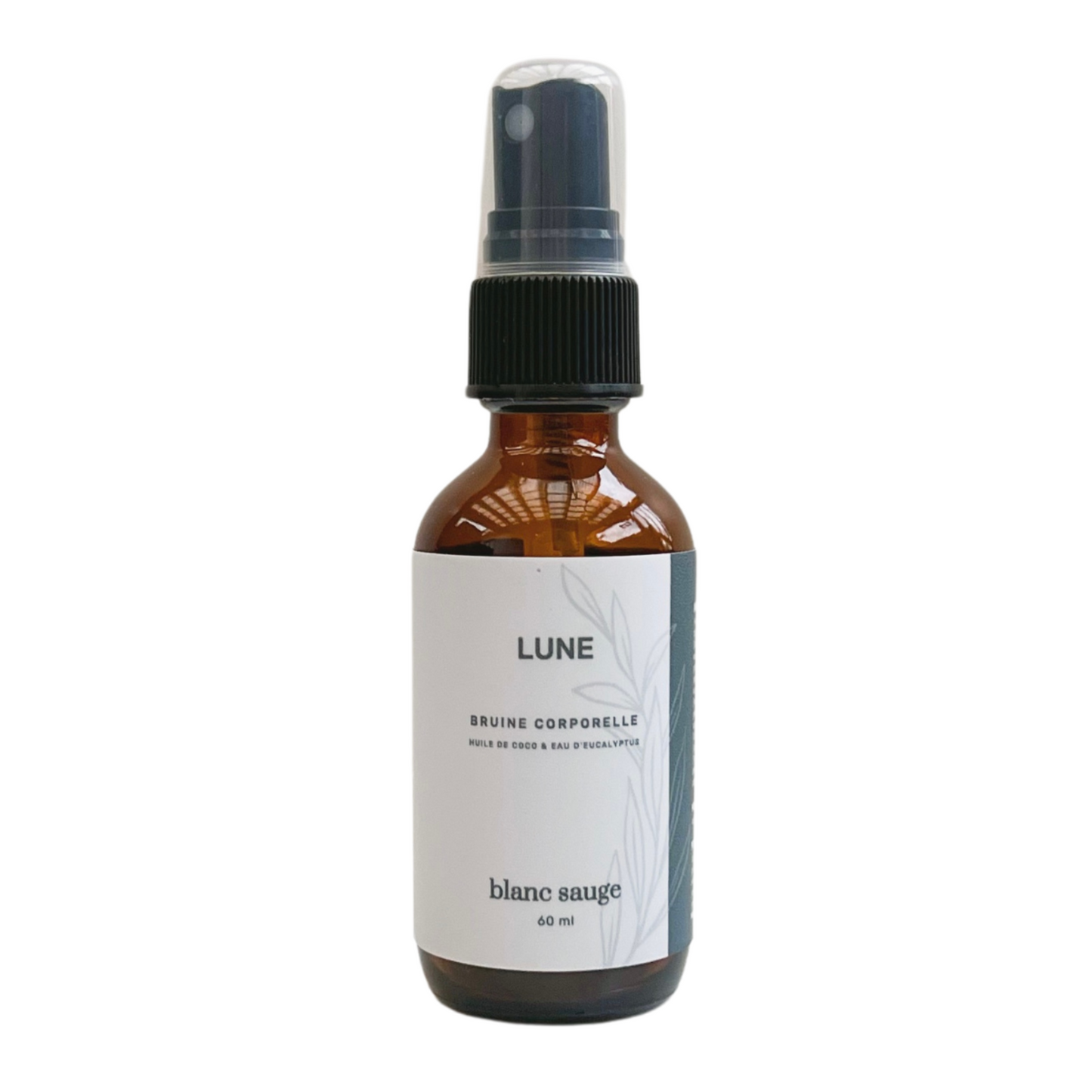 Bruine Corporelle Lune | grand format | blanc sauge