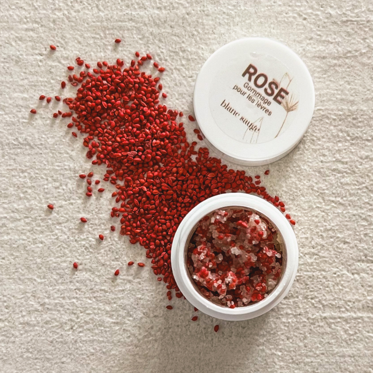 Gommages pour les lèvres Rose | blanc sauge