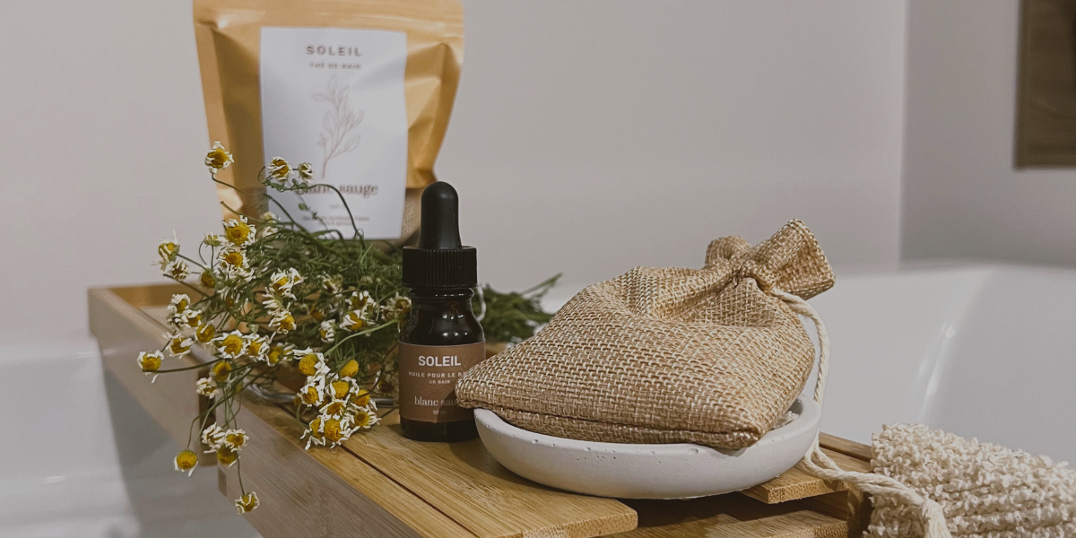 Thé de bain soleil blanc sauge