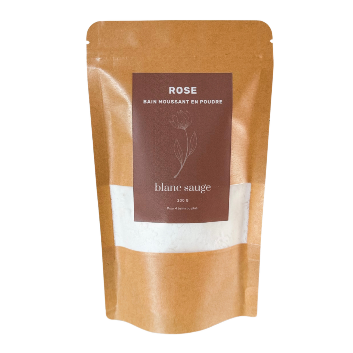 Bain Moussant Rose | blanc sauge