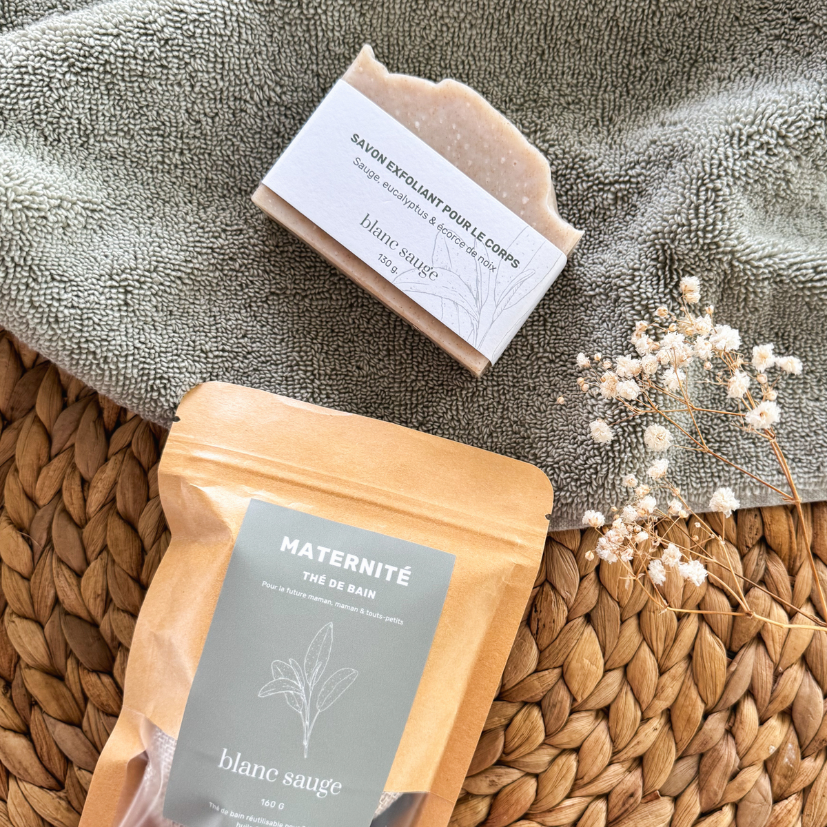 Duo Maternité |  blanc sauge