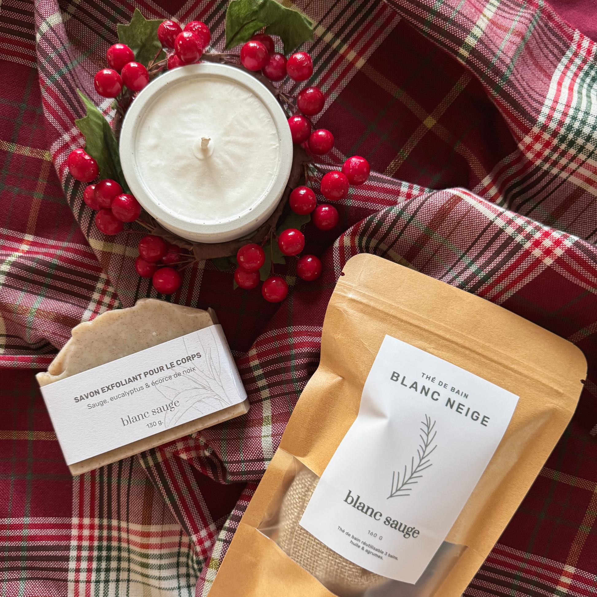 Ensemble Infusion Blanc neige | blanc sauge