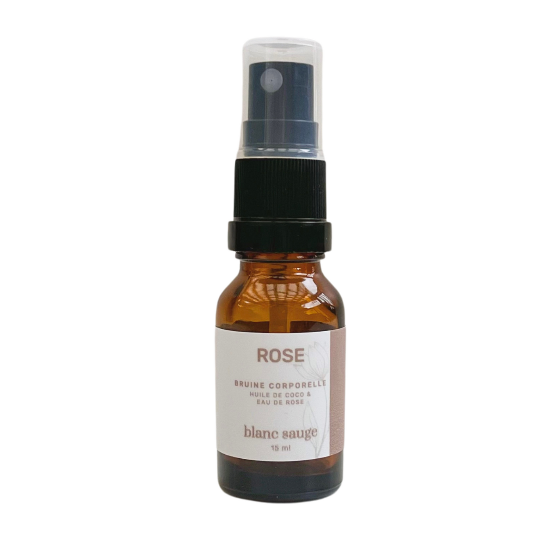 Bruine Corporelle Rose | mini format | blanc sauge