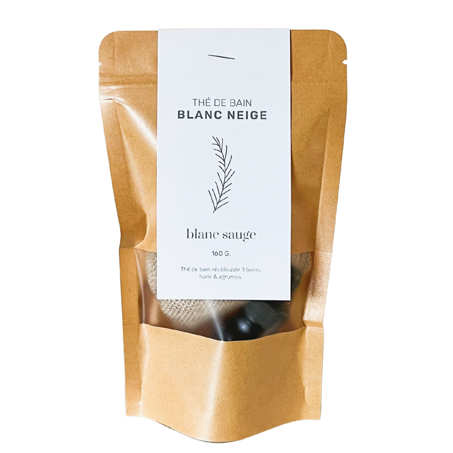 Thé de Bain Blanc neige | blanc sauge